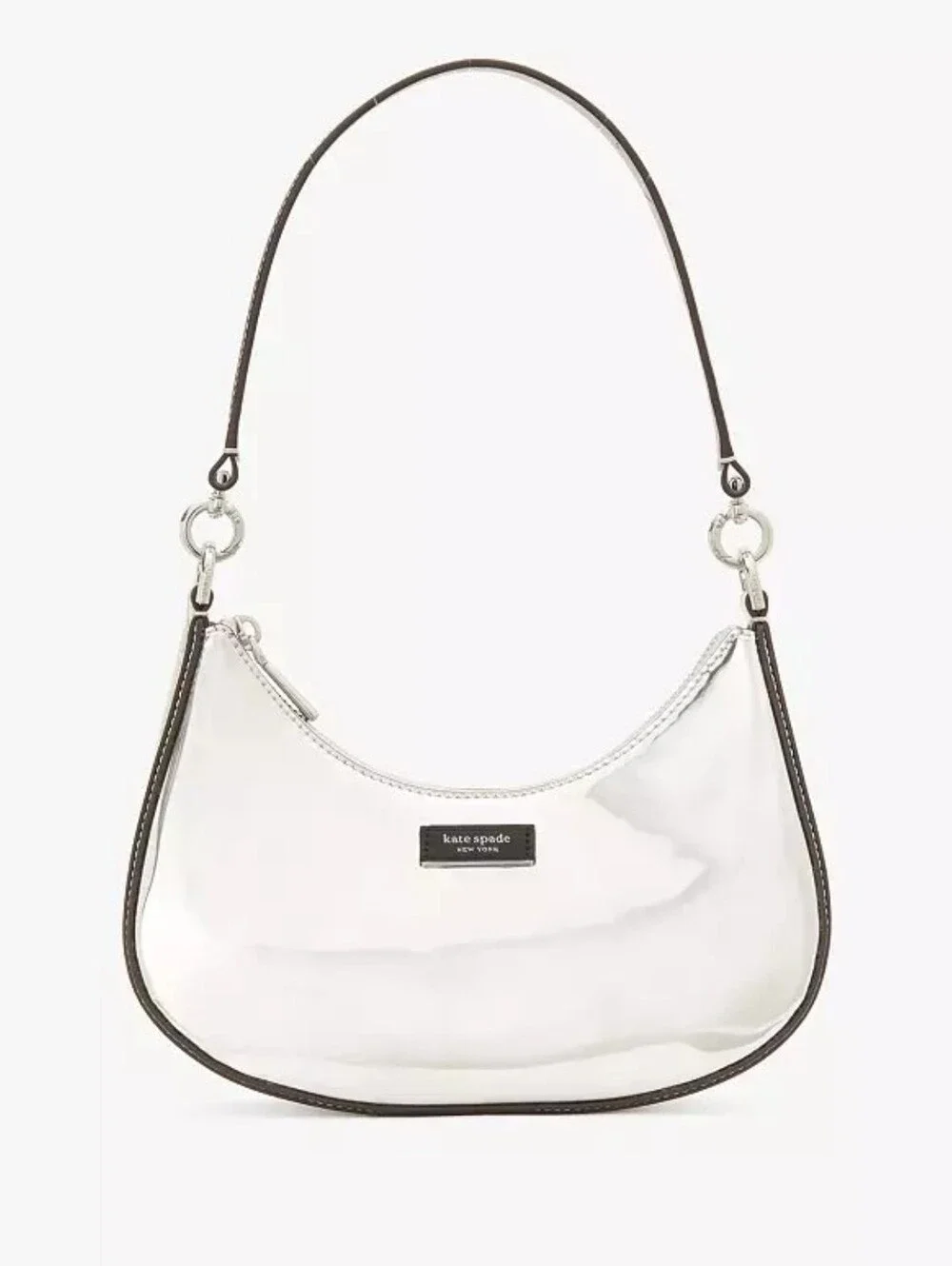 Kate Spade New York Sam Icon Metallic Small Convertible Crossbody, NWT